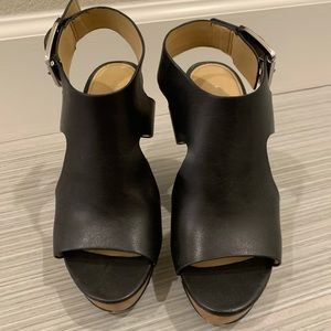 Michael Kors high heel wedges